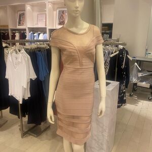 NWT | Herve Leger “Bare” Midi Dress – Chic & Elegant, Size M